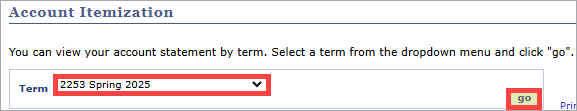 Select Term