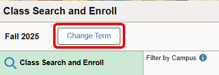 Change Term